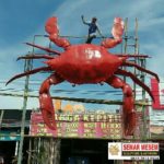 Patung Kepiting Raksasa/081578135034