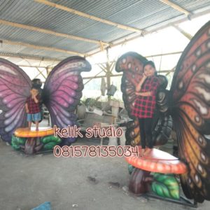 Harga Patung Fiberglass Pembuatan Patung Fiberglass Gambar Patung Kupu Kupu