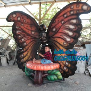 Jual Patung Fiberglass Patung Kupukupu Besar Gambar Patung Kupu