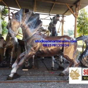 Patungbali Patung Kuda Semen Jual Patung Kuda Kayu