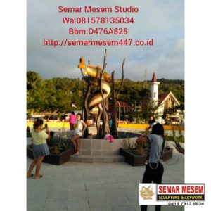 Kelik Studio Semar Mesem Patung Sindat Taman Kota Patung Dewa Siwa Terbesar Di Dunia