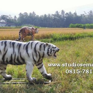 Patung Macan Hitam Patung Harimau Halau Monyet Patung Harimau Hitam