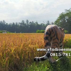 Patung Macan Koramil Lucu Patung Macan Kodam Siliwangi Patung Harimau Lucu