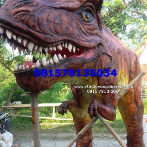 Patung Dinosaurus Kelikstudio Patungfiber