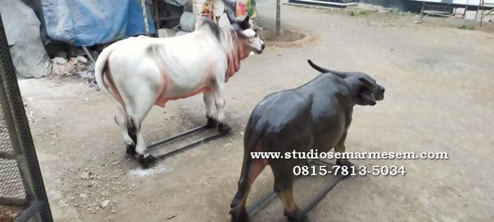 Patung Sapi Puspem Badung Patung Sapi Babat Lamongan Patung Sapi Dari Kertas