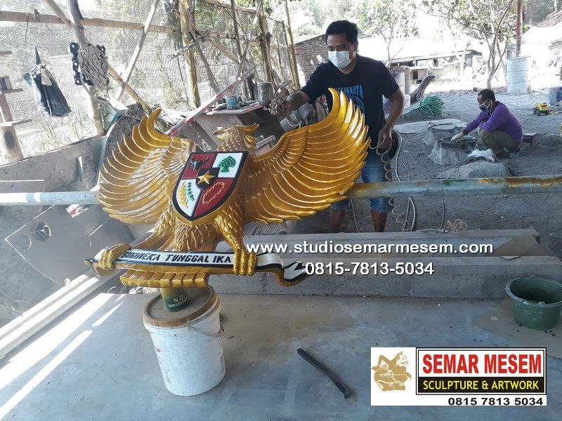 Cara Buat Patung Garuda Lambang Negara Replika Garuda Patung Burung Garuda Studio Semar Mesem