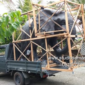 Patung Gajah Viral Patung Gajah Parung Bogor