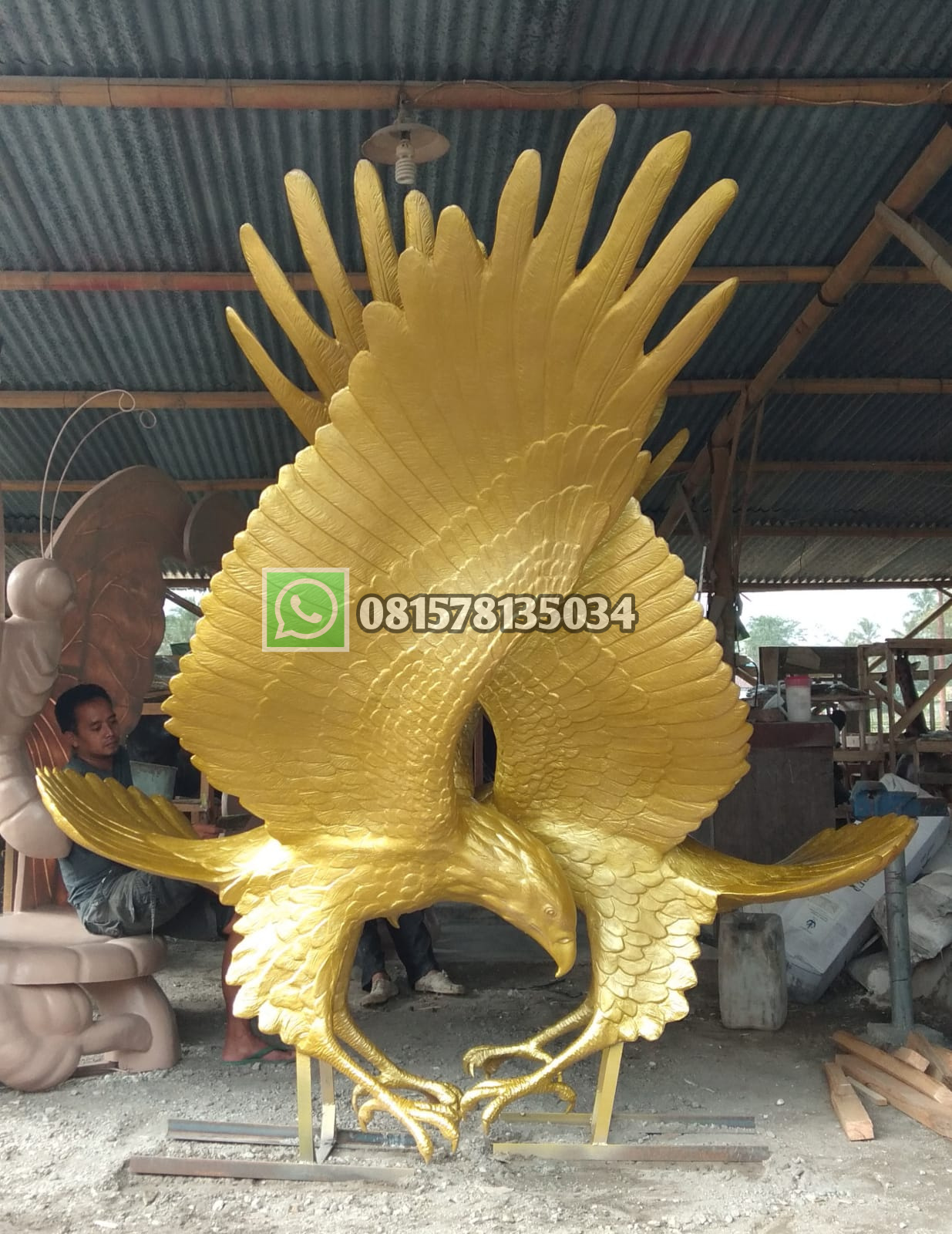 Patung Burung Elang Jualpatungfiberglass Hargapatungkudafiber