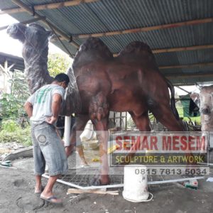 Contoh Patung Unta Patung Fiber Patung Fiber Malang