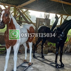 Pusat Patung Kuda Jual Patung Kuda Fiber Patung Maskot Kuda Fiberglass